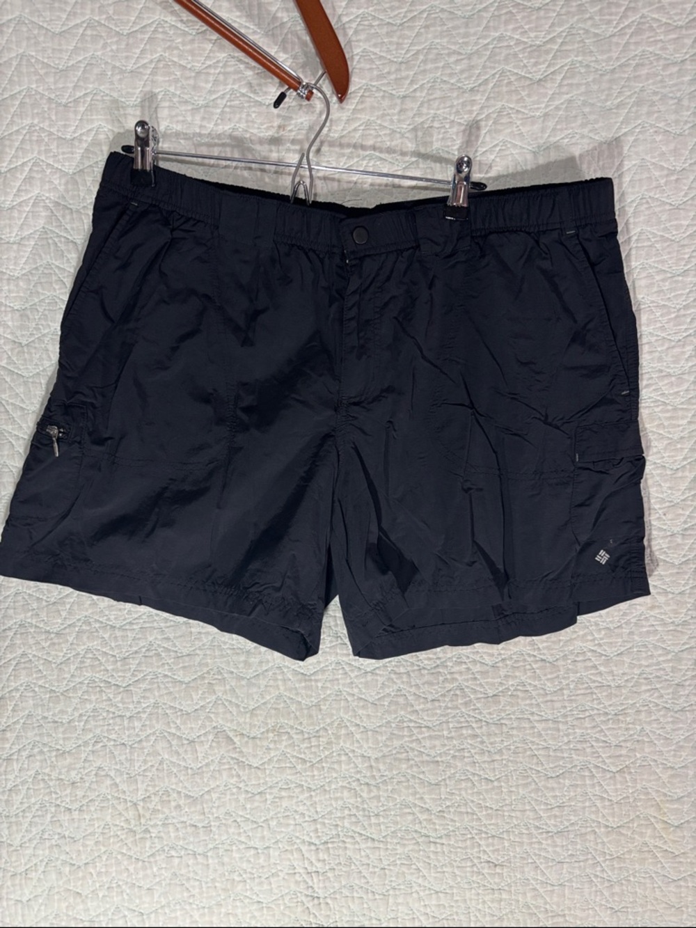 Columbia Men’s Black Athletic Outdoor Shorts